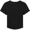 Levis Soft Casual Slim Fit Solid Color Short Sleeve T-Shirt Women Tops Black 003SU-0000