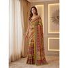 Neue Kollektion von Designer-Sarees im Ajrak-Druck