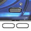 For 10-17 Dodge RAM 1500 Carbon Fiber Rear Door Side Air Exhaust Vent Cover Trim