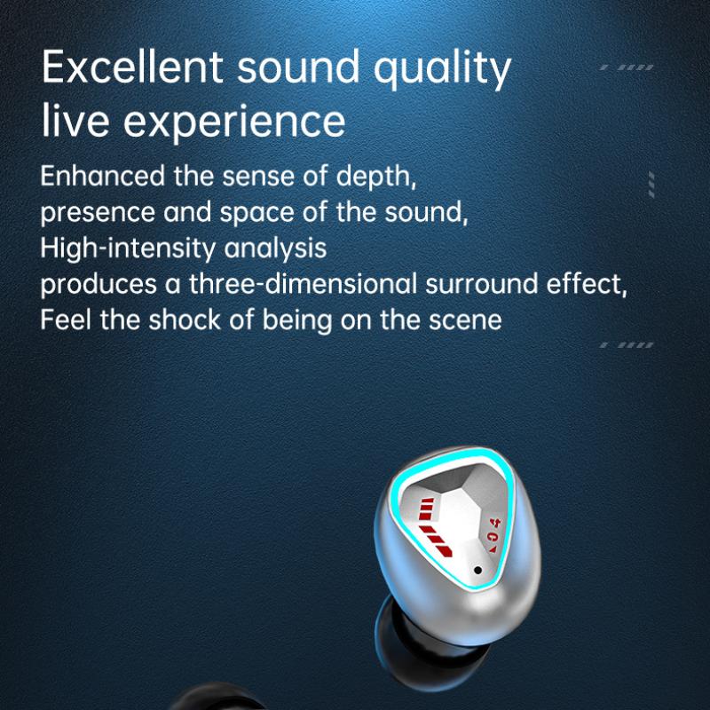Produs nou Căști Bluetooth TWS fără fir Science Fiction Detectare metale Cabină spațială Joc cu ureche dublă fără întârziere