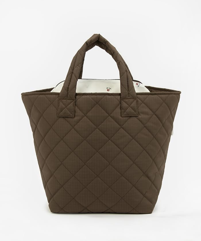 Official Tote Bag MEDIUM MULTI Toffee Brown Quilt [LeSportsac] TOTE/1605 Women's