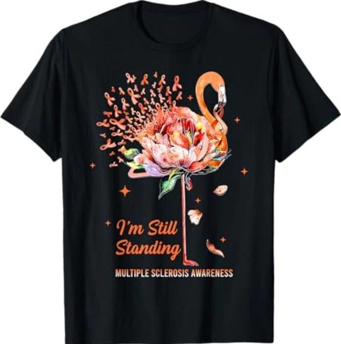 Multiple Sclerosis Awareness, I’m Still Standing MS Warrior T-Shirt XL