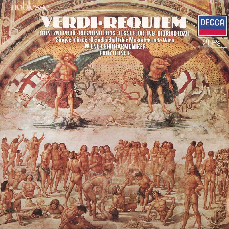 LP Record FRITZ REINER, WIENER PHILHARMONIKER - Verdi Requiem 648169DM DECCA 1982 Germany Classical Used