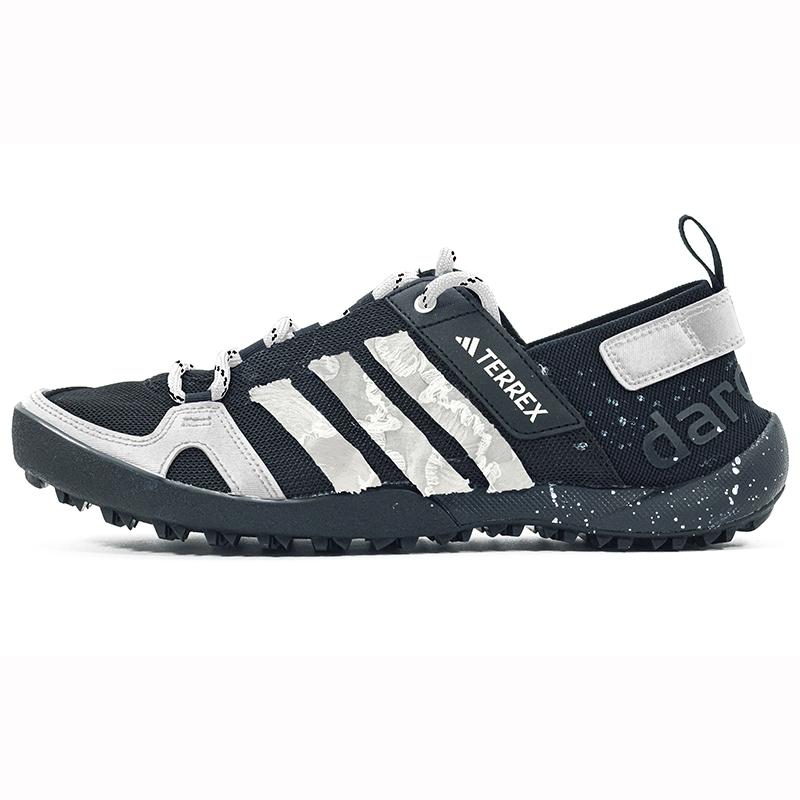 

Adidas Terrex Daroga Cushioning Slip Resistant Abrasion Resistant Low top Outdoor Shoes Unisex Black White HP8636(Team412-) 40⅔