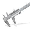 Vernier Caliper High Carbon Steel Measuring Tool 150 Mm Metric for Inside Outside Depth Length Height and Thickness