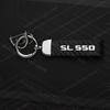 Für Mercedes Benz SL500 SL550 SL600 Logo Emblem Auto Kohlefaser Leder Zinklegierung Schlüsselanhänger Mikrofaser Schlüsselanhänger Geschenk