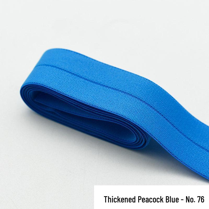 2-2.3cm Thick Elastic Fold-Over Binding Tape for Clothing and Jackets