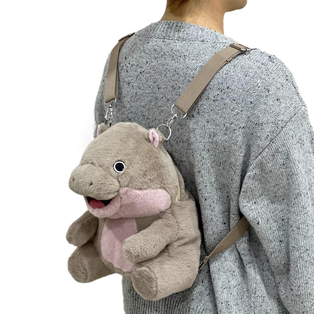 Sitting Posture Moo Deng Plush Toys The Bouncy Pig Pygmy Hippopotamus Pillow  Christmas Gift