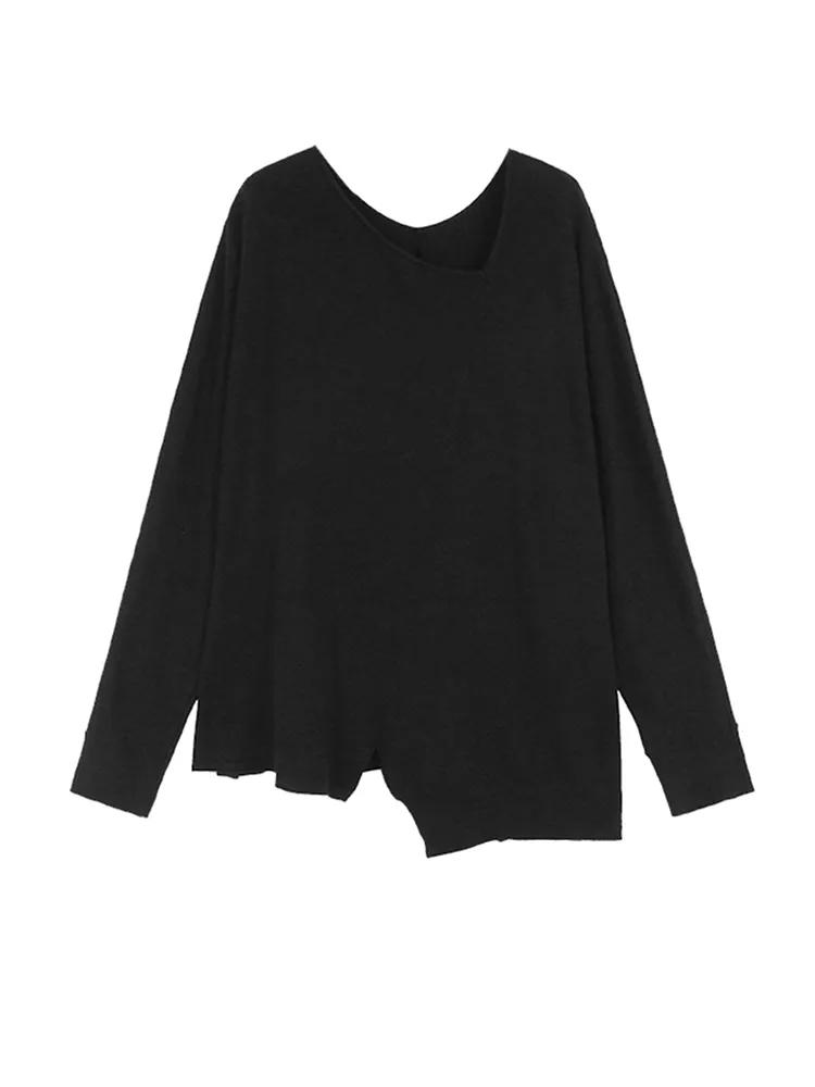 XITAO Асимметричные однотонные женские свитера LYD1291 One Size — фото 7