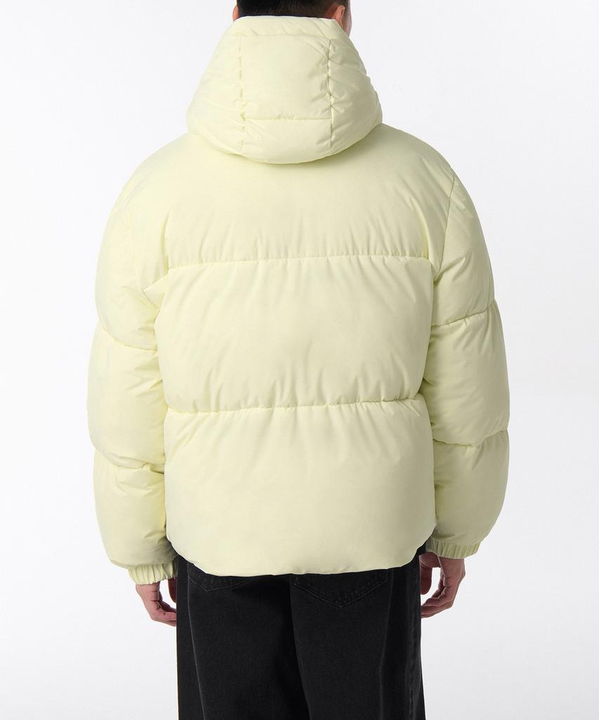 Musinsa Standard Daily Puffer Hooded Short Padded Jacket [Lemon]