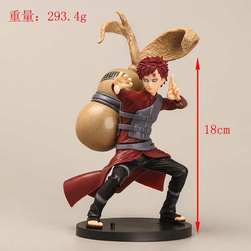 Ninja Uchiha Sasuke Uchiha Itachi Gaara Hatake Kakashi Action Figures Anime Figurines Doll Model Toys Birthday Ornaments