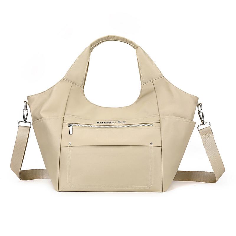 Large capacity tote bag women's fashion commuter shoulder bag casual versatile anti-splashing messenger bag