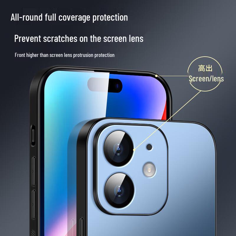 Shangsu AG Matte Shockproof iPhone Case