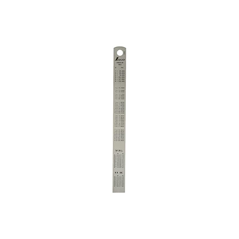 HOZAN Metal Ruler, Straight Ruler, 150mm SB-42