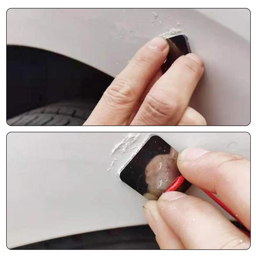 Tungsten Steel Car Paint Scratch Remover Polishing Point Scraper Spot Stain Removal Hole Punch Tool for Paint Surface Repair