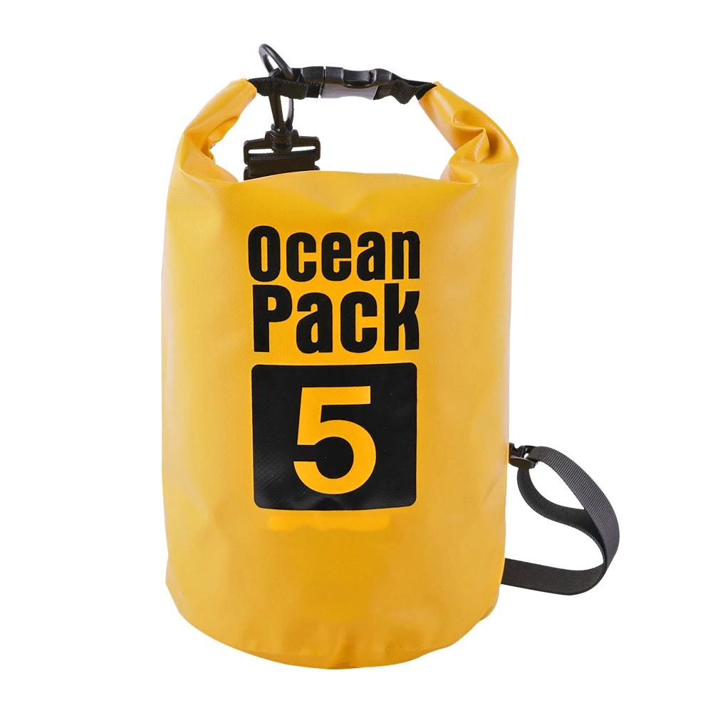 2L/3L/5L/10L/15L Waterproof Dry Bag Storage Outdoor Swimming Kayak River Hiking Float Sailing Canoe Diving Compression Backpack