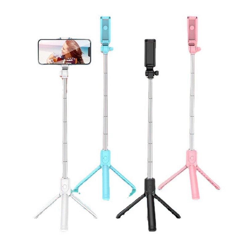 2026 Mini Rotatable Selfie Stick & Desktop Tripod for Phone Vlogs and Live Streaming