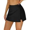 Schwimmröcke für Damen, Bauchkontrolle, geteilter Badeanzugrock, integrierte Badeshorts, hohe Taille, Badeanzug