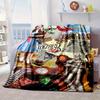Wonderful Wizard Adventure Blanket Flannel Blanket for bed, sofa, Camping, Hiking, Picnic Essentials, gift for family Fan gifts