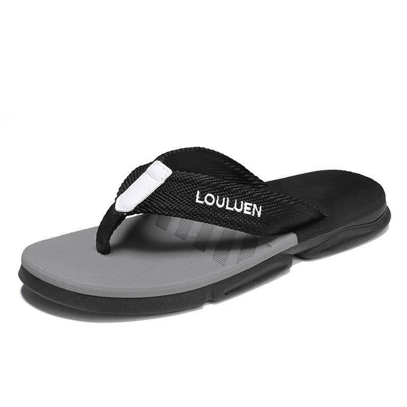 Summer Platform Flip-flops Sandals Men's Slippers Wear Non-slip Fashion New Beach Shoes