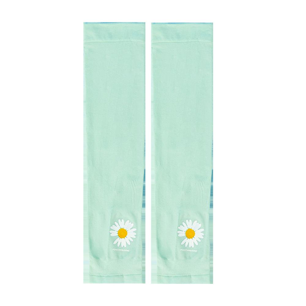 1 Pair Women Cooling Anti-UV Driving Arm Sleeves Girls Sun Protection Arm Covers for Ladies Running Riding Outdoor Activity Athletic