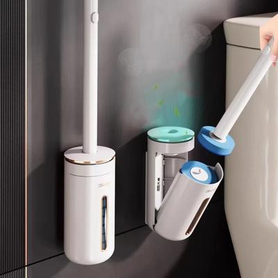 Disposable Toilet Brush Wallmounted Toilet Cleaner Replacement Head Cleaning Tool Toilet Brush WC Kit Bathroom Accessories