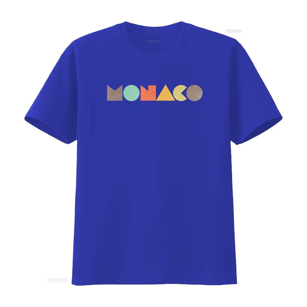 Monaco Vintage T Shirt vintage Washed streetwear fashion Breathable designer clothes Stylish Top For Everyday Wear graphic