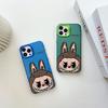 Painted Pattern Colorful Sliver Double Sided Hard Shell Shockproof Anti-fall Phone Casing for Vivo