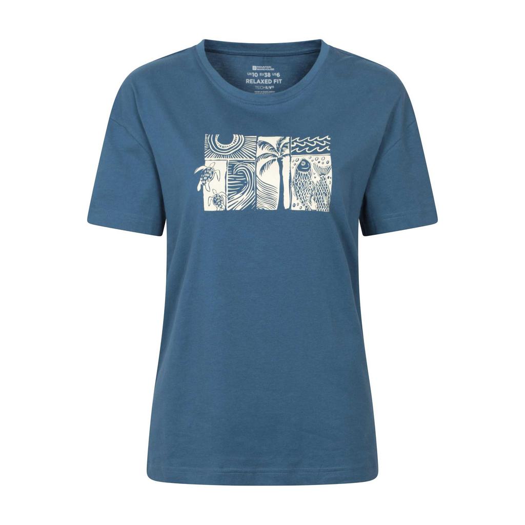 Mountain Warehouse Womens/Ladies Sea Relaxed Fit T-Shirt