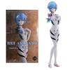 Anime NEON GENESIS EVANGELION Ayanami Rei Kinofassung Weißer Kampfanzug Kurze Haare Ausgestreckte Hand Modell Spielzeug Actionfigur