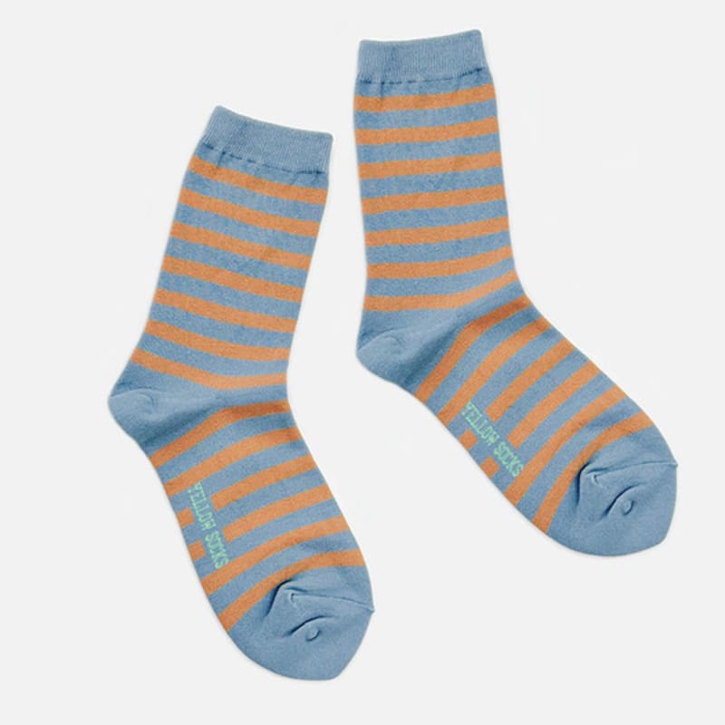 YELLOWSOCKS BONBON SKY BROWN