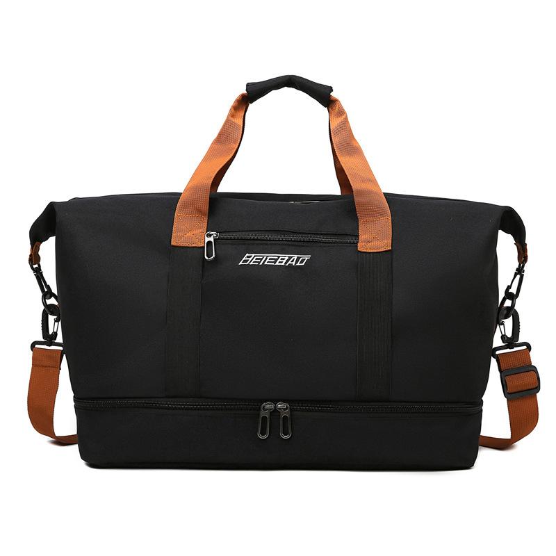 Cross-border Travel Bag Dry and Wet Separation Fitness Bag Short-distance Sports Portable Boarding Bag Outdoor Luggage Storage Bag