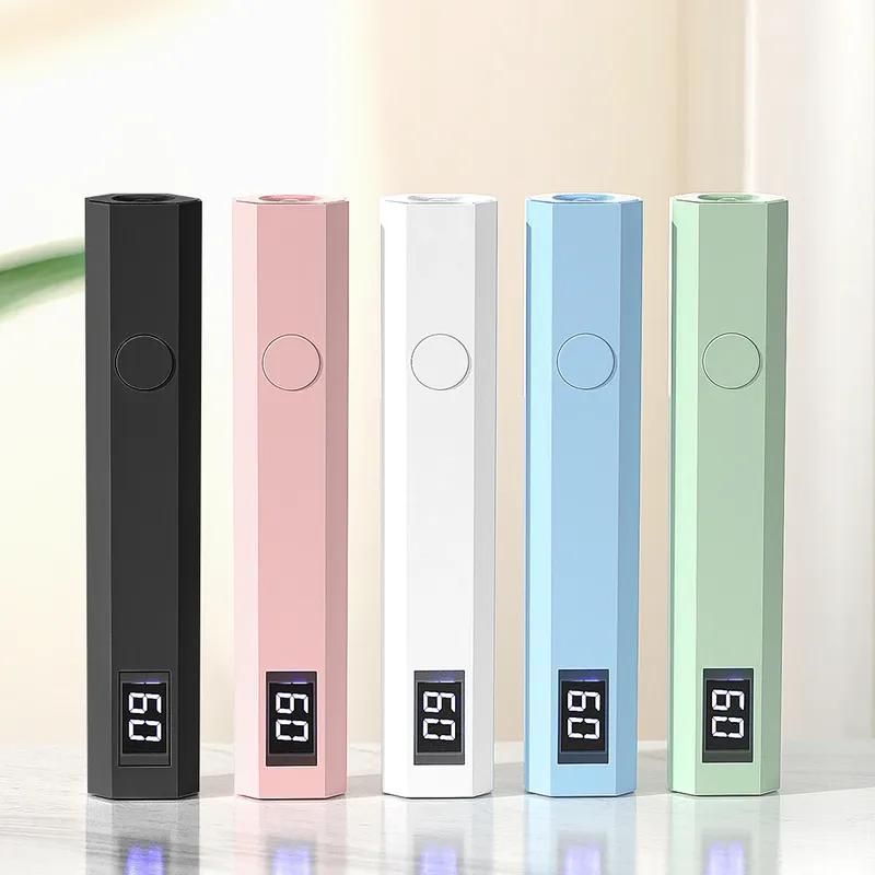 Convenient Handheld Nail Dryer Lamp UV/LED Nail Curing All Gel Polish Nail Art Tool Rechargeabl Nail Lamp