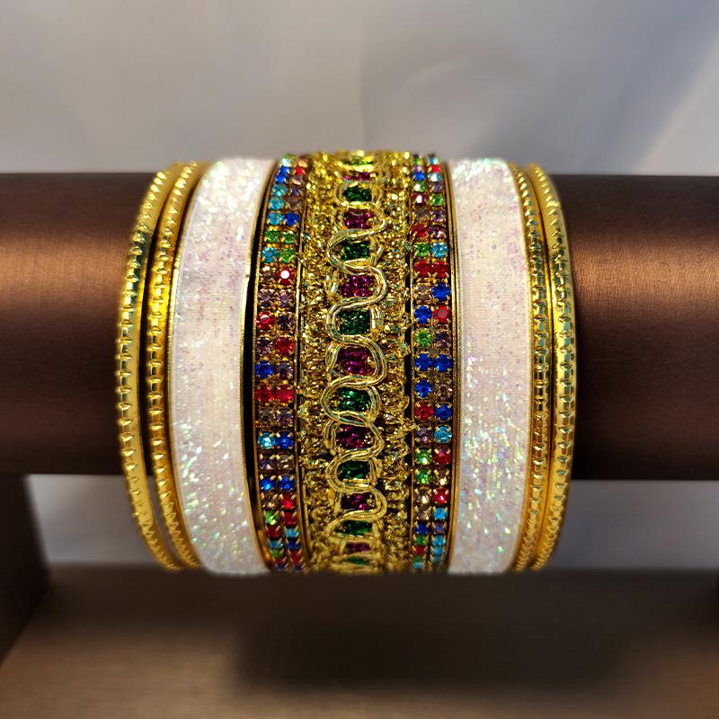 Exotic Indian Belly Dance Bangle Bracelet - Jewelry for Performers