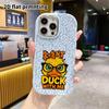 Phone Case: 2D Flat Case Suitable for iPhone 18, 17, 16, 15, 14, 13 Pro Cases, Couple Styles, Angry Duck, Christmas and Halloween Gifts