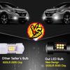 2pcs 1200Lm T20 7443 LED Bulbs 7440 W21/5W LED Car Lights Turn Signal Brake Light Parking Light Auto Fog Lamps Red Amber