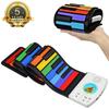 49-Key Colorful Hand-Rolled Silicone Piano for Kids - Portable and Thickened Electronic Keyboard