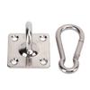 Suspended Ceiling Wall Mount U Shaped Hooks Heavy Duty Hammock Hook Metal Base for Swing