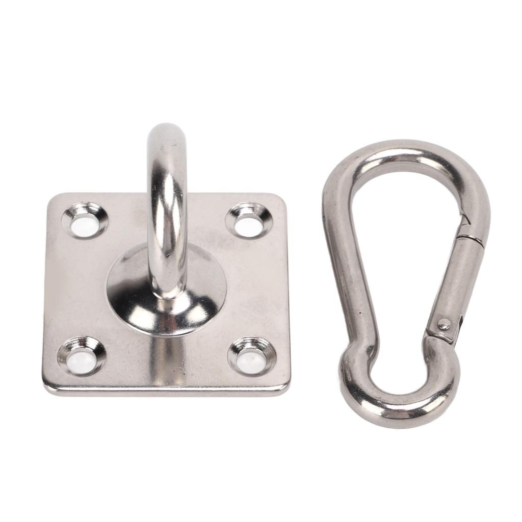 Suspended Ceiling Wall Mount U Shaped Hooks Heavy Duty Hammock Hook Metal Base for Swing