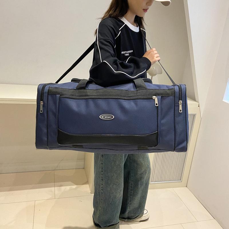 Long and short distance outings, simple handbags, large capacity moving clothes, large capacity luggage bags