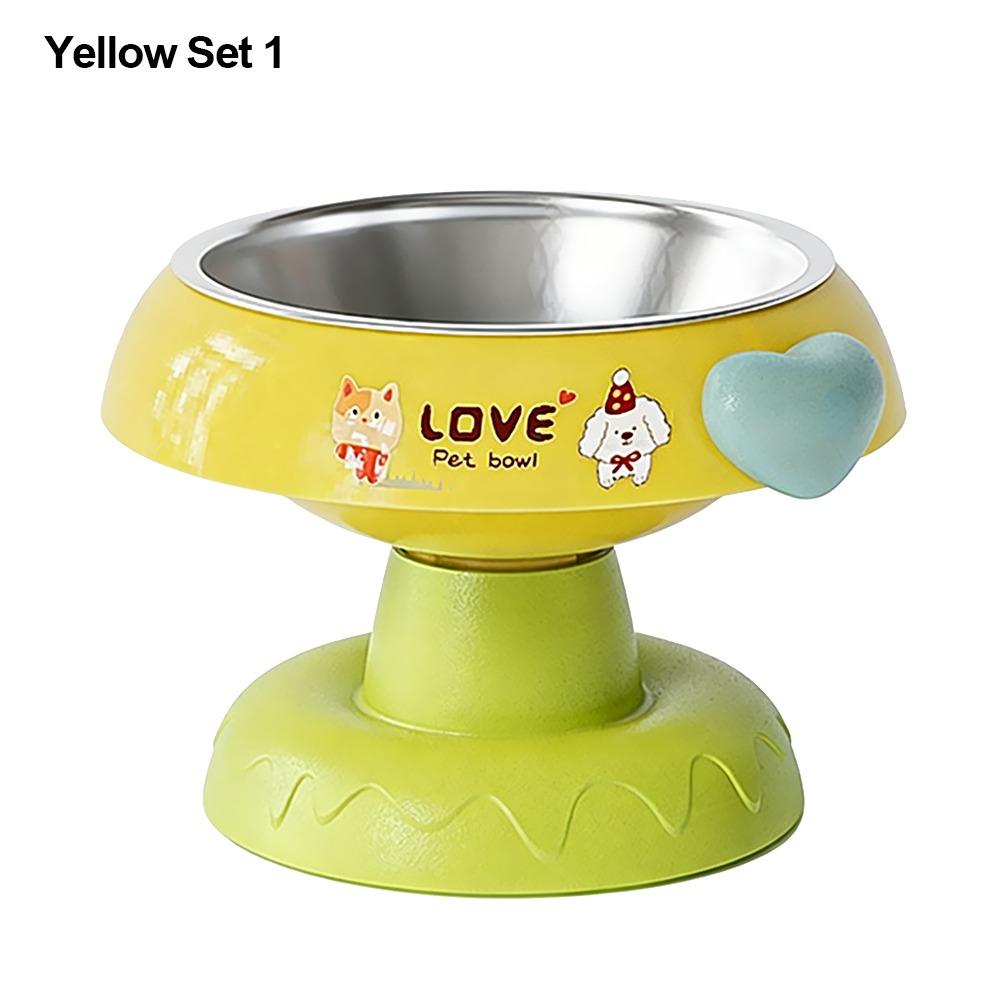 Non-slip Cat Food Bowl Elevated Cat Water Bowl Durable Cat Bowls  for Puppy Cat
