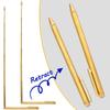 2PCS Divining Water Pure Copper Ghost hunting equipment 99.9% Copper Dowsing rods Divining Rods Ghost Hunting