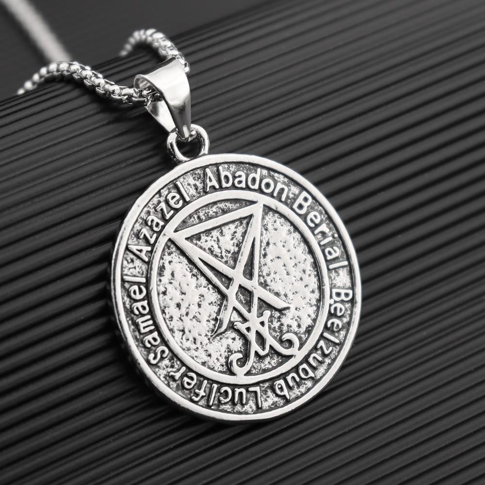 Retro Five-pointed Star Pendant Necklace Niche Punk Style Necklace Jewelry