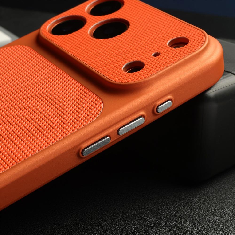 Diamond Textured Leather Case for iPhone 17 Air 17 16 15 14 13 12 Pro Max 17Pro Retro Shockproof PC Plating Armor Cover