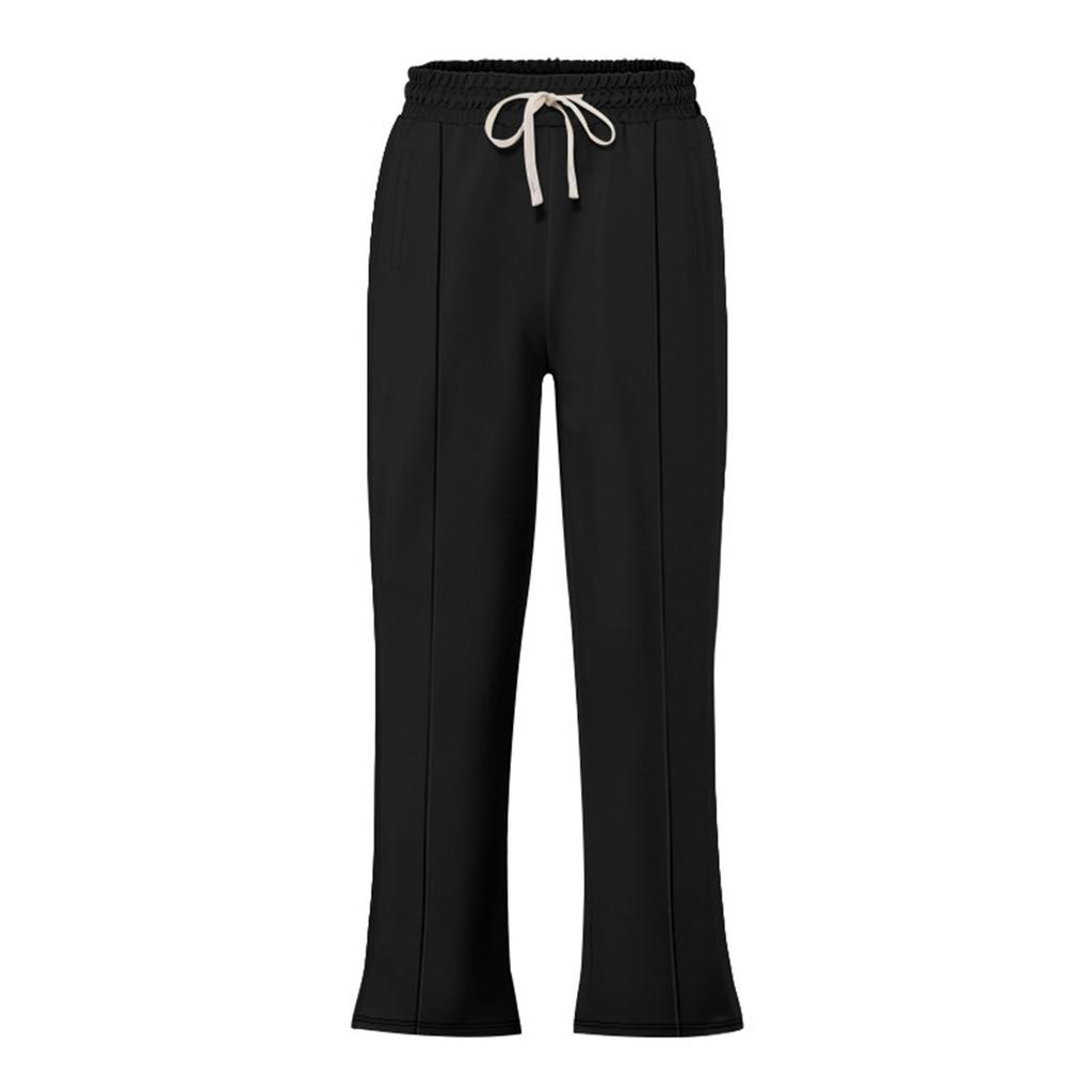 Men's Drawstring Trendy Contrast Color Striped Sports Casual Sweatpants