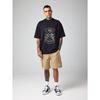 Men's Black T-Shirt Bear Hunting Graphic Print The Harder The Hunt Big One The Sweeter The Prize Casual Streetwear Top