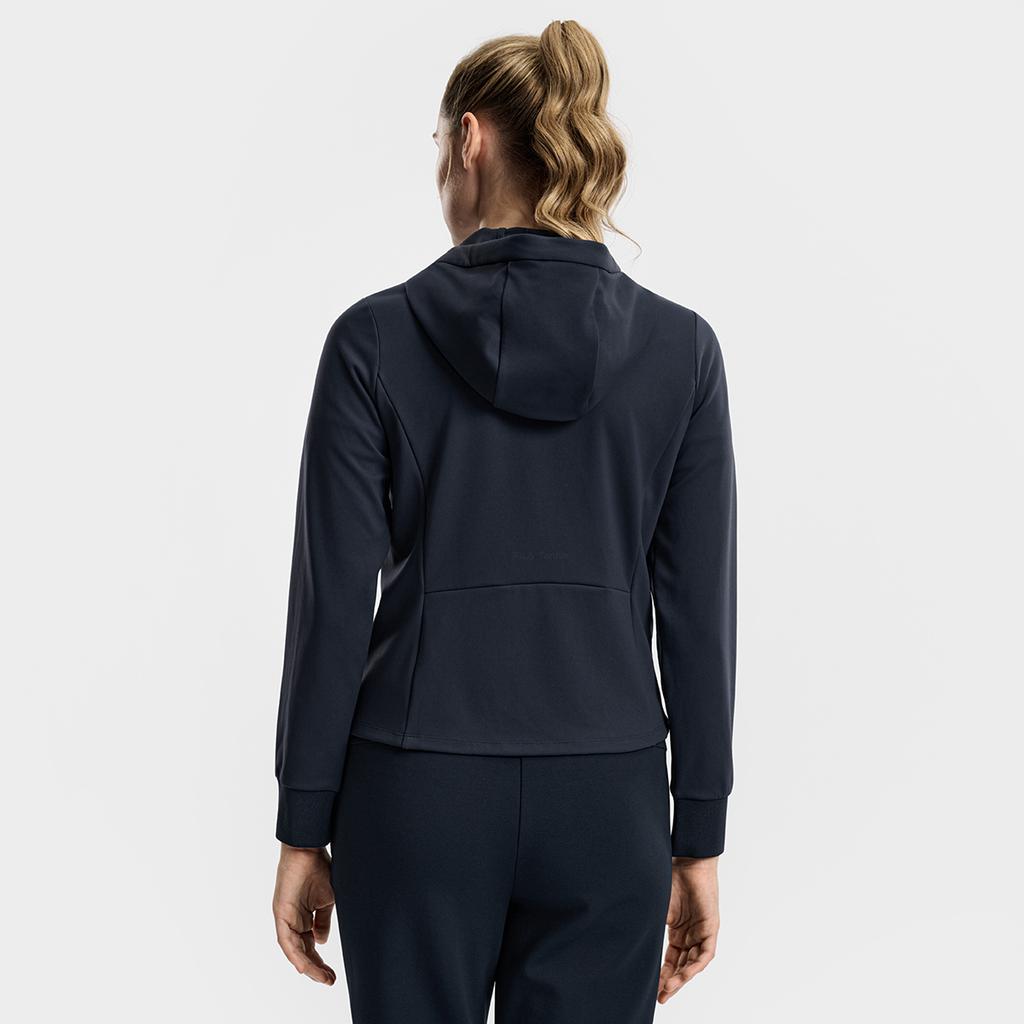 Fila Tennis Minimalist Classic Fashion Retro Sports Casual Tennis Versatile Comfortable Hooded Jacket Women jackets Sky-Blue A11W613511FBU