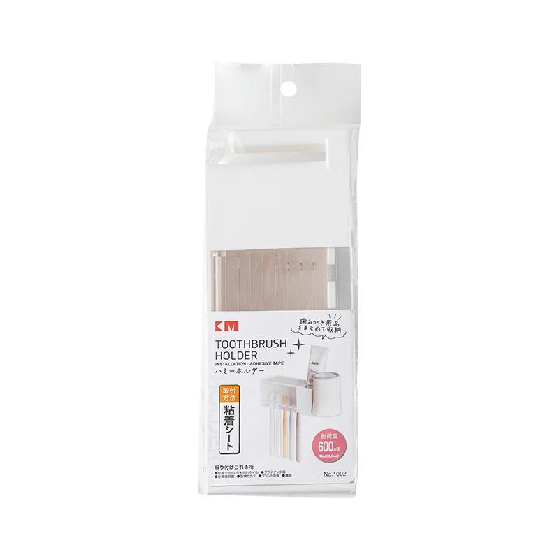 

Полки для ванной комнаты Настенное крепление для зубных щеток и зубной пасты Присоска для хранения Органайзер для туалетных принадлежностей Аксессуары для ванной комнаты