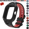 Sport Silicone Strap for Xiaomi Redmi Watch5 4 Watch3 Repacement Soft TPU Wristband Bracelet Smart Watchband Accessories Correa