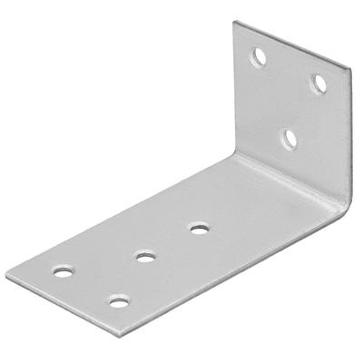KOTARBAU® Carpenter's Angle Construction Connector Stainless Steel Galvanized 40 X 80 X 40 MM